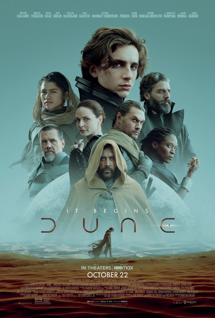 Dune part 1 poster