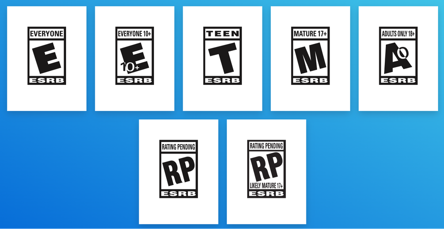 Gaming_ESRB labels