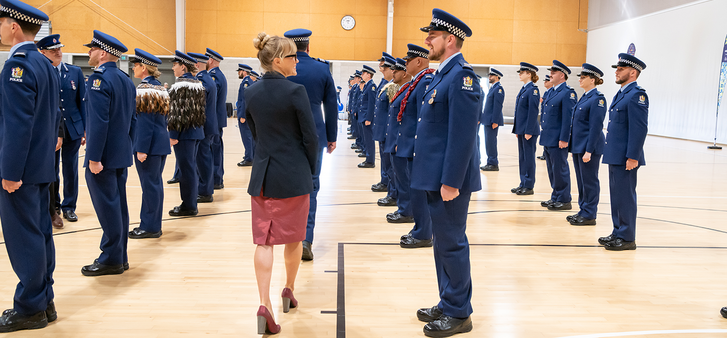 NZPolice graduation hero image