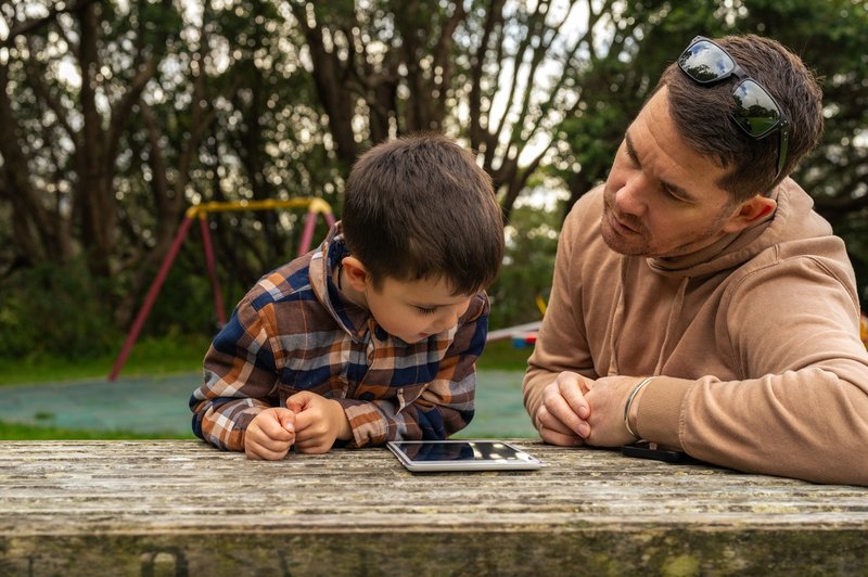 Talking with tamariki