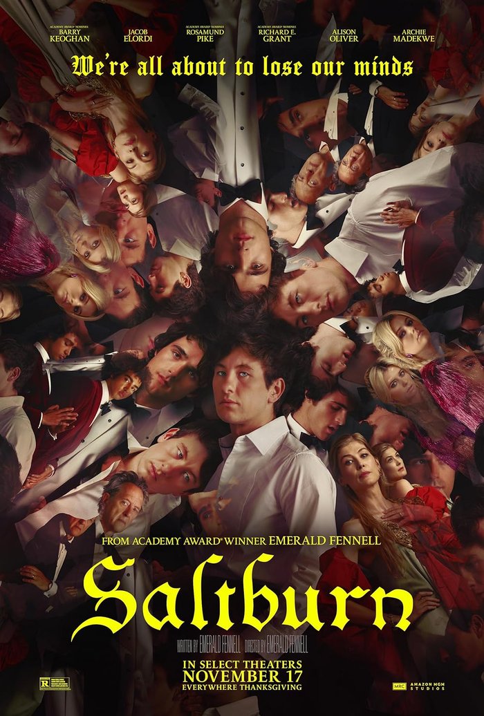 Saltburn poster 1