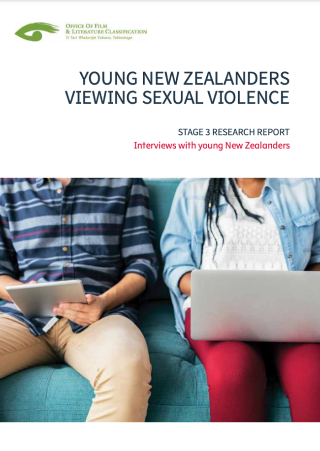 Young New Zealanders Viewing Sexual Violence - Stage 3