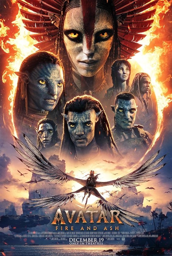 Avatar Fire and Ash poster