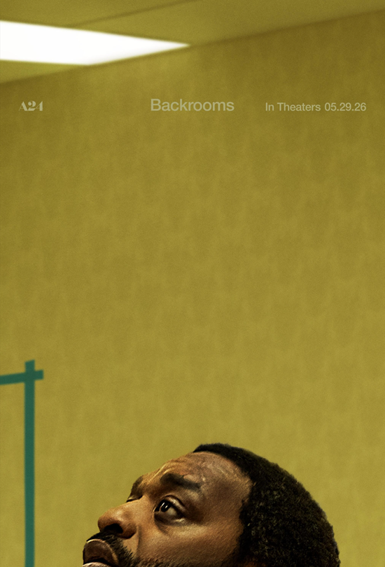 Backrooms A24 poster