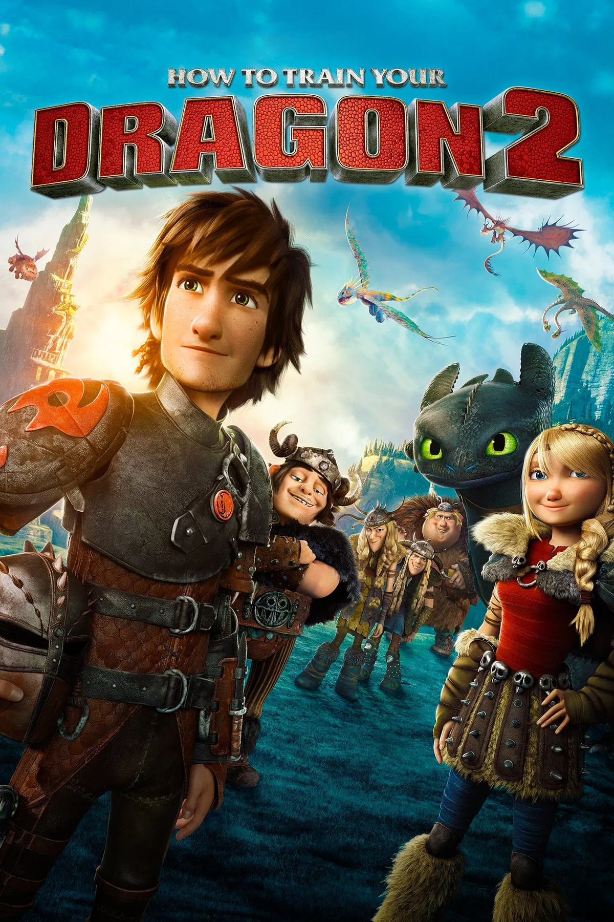 how to train your dragon 2 poster