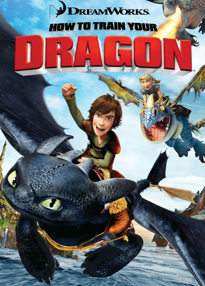 how to train your dragon poster