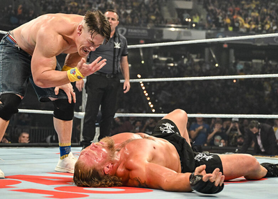 John Cena in the ring of WWE