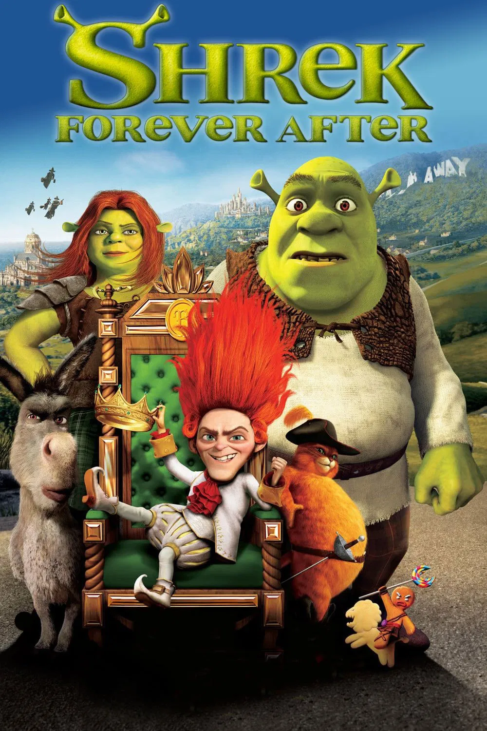 shrek forever after poster