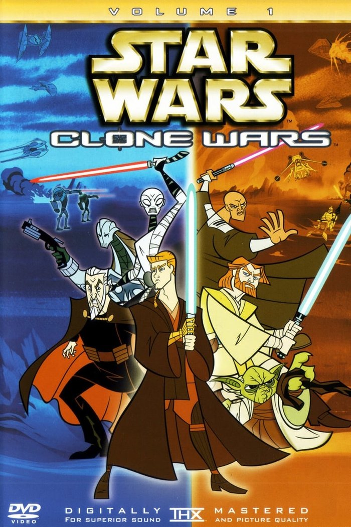 star wars vintage clone wars poster