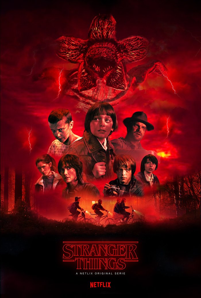 stranger things 1 poster
