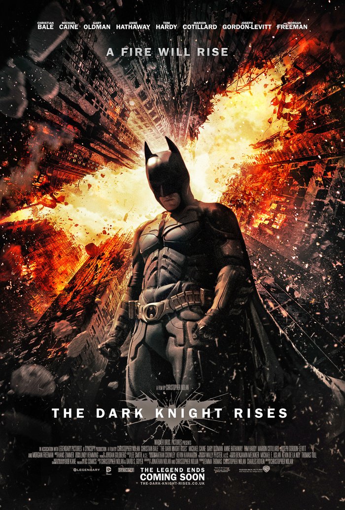 the dark knight rises poster