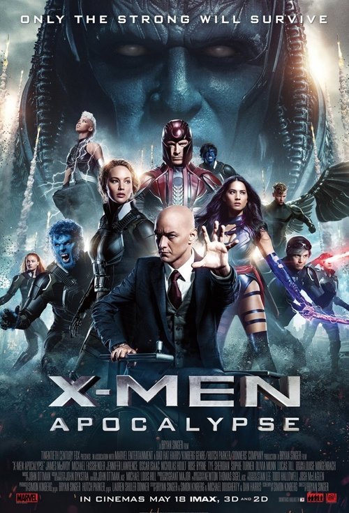 x-men apocalypse poster